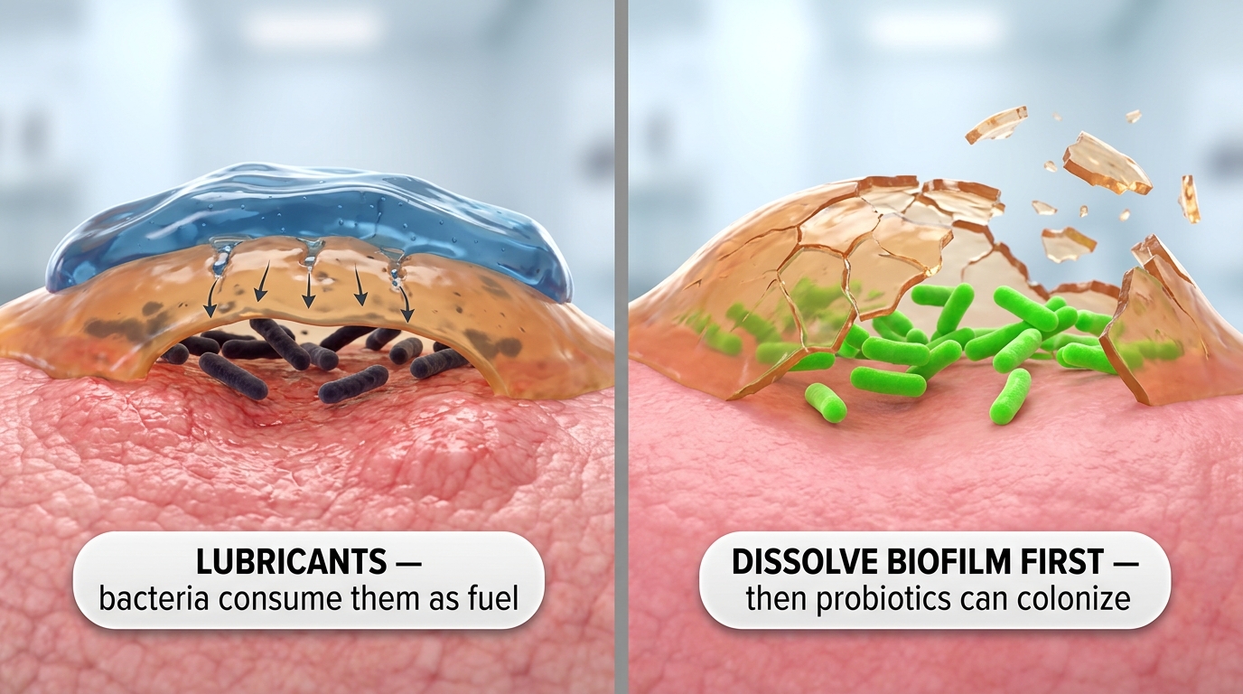 Surface moisture vs restoring your body's own production