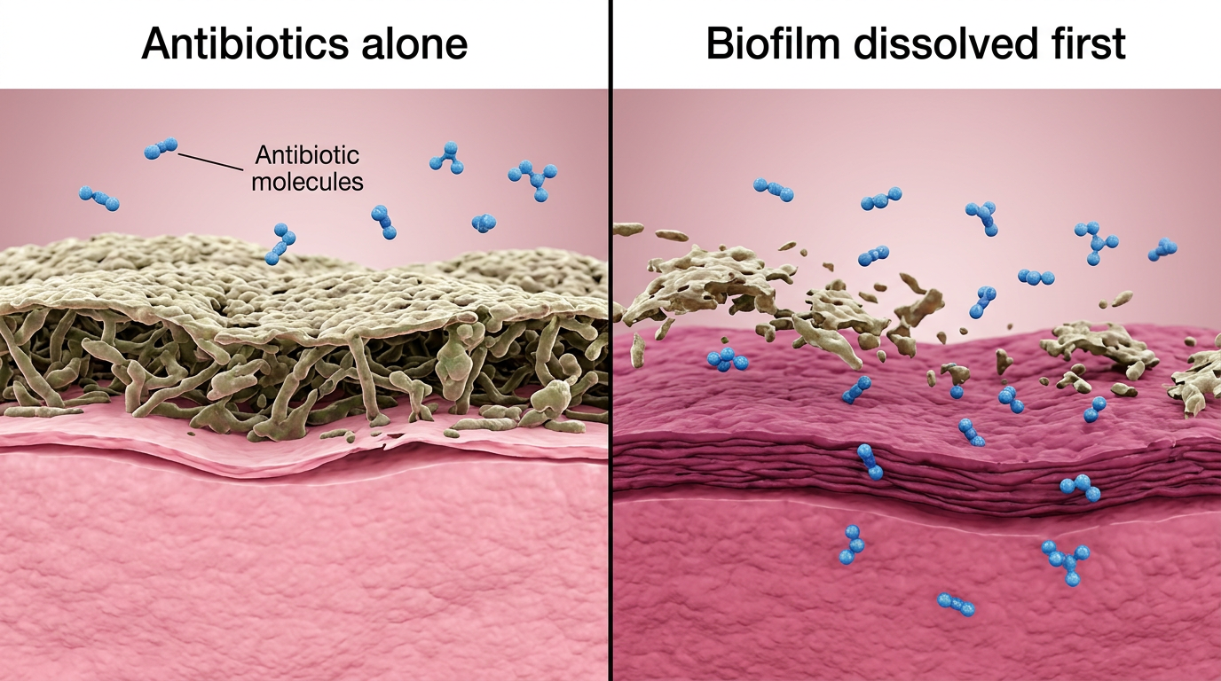 Why the same treatment keeps failing — and what changes when the structure is addressed first.