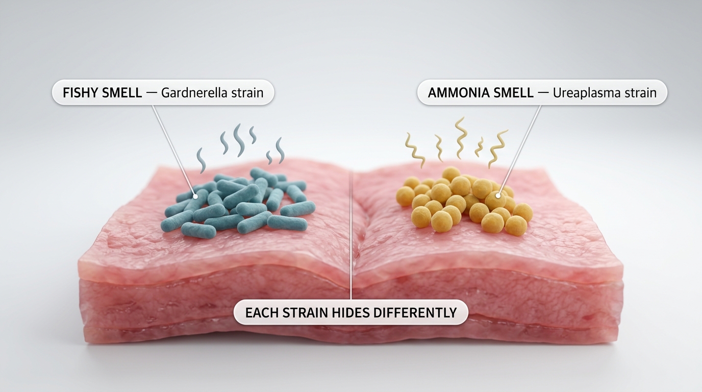 Different bacterial strains produce different odor compounds — each requires a different approach.