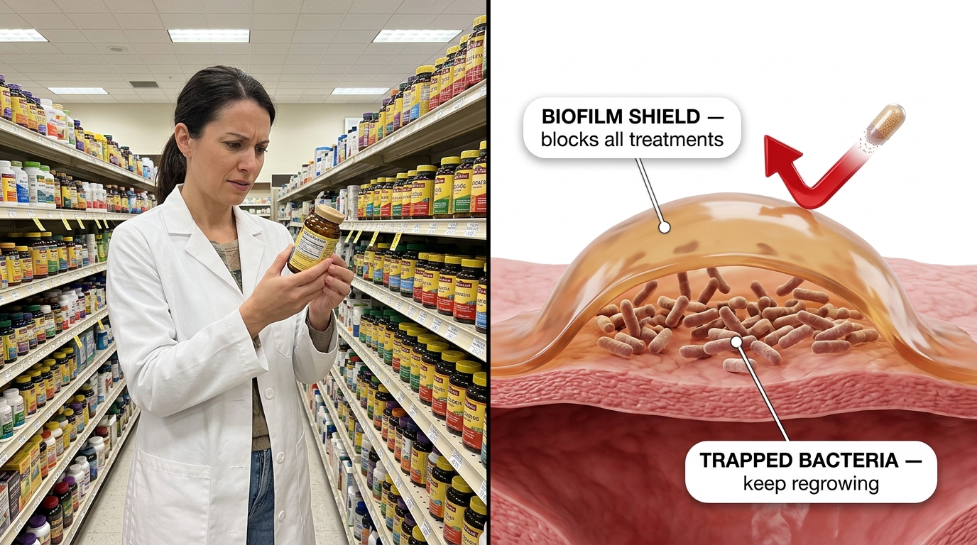Why probiotics bounce off the real problem