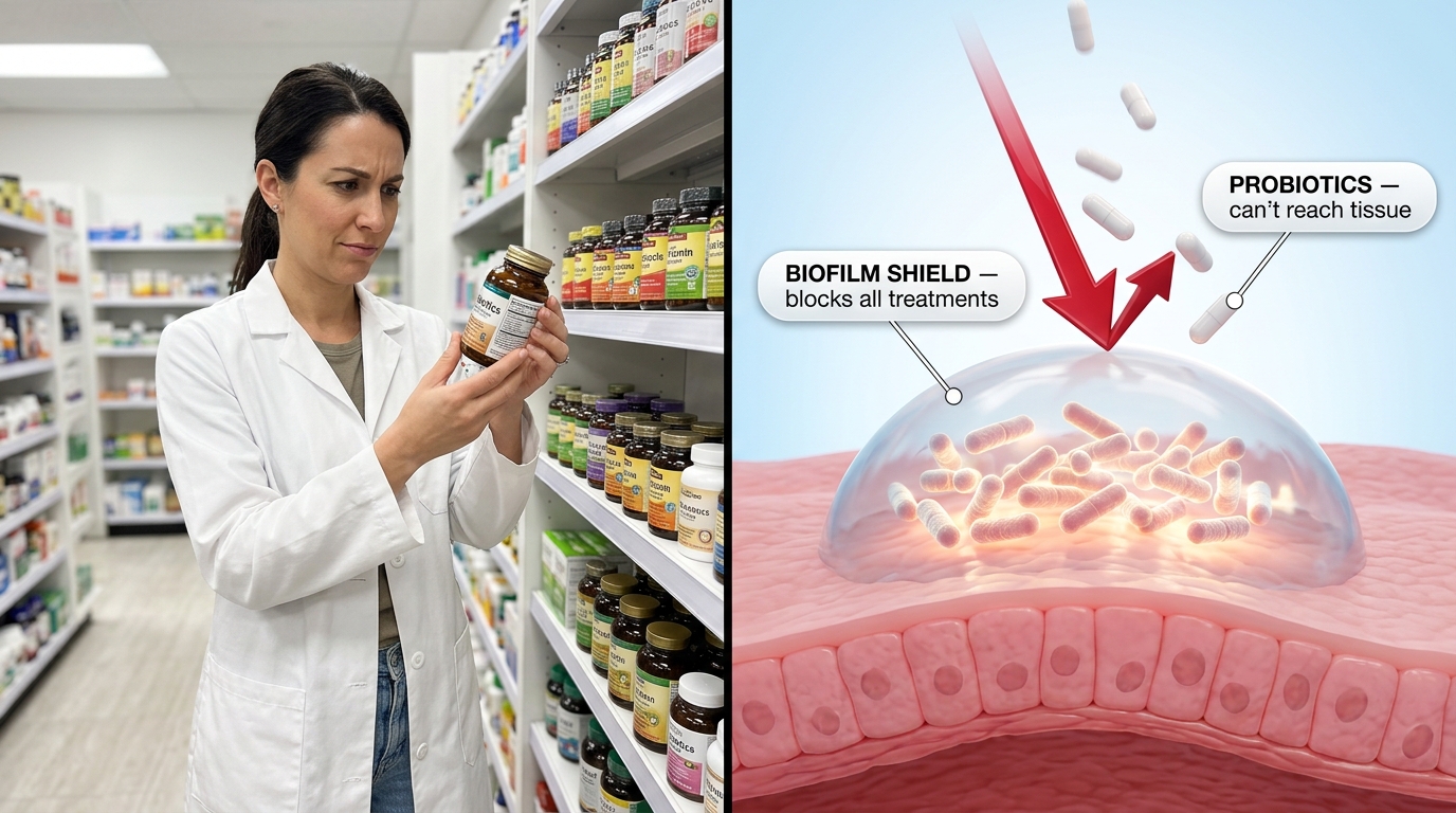 Dr. Sarah Weng investigating why probiotics fail to address the root cause