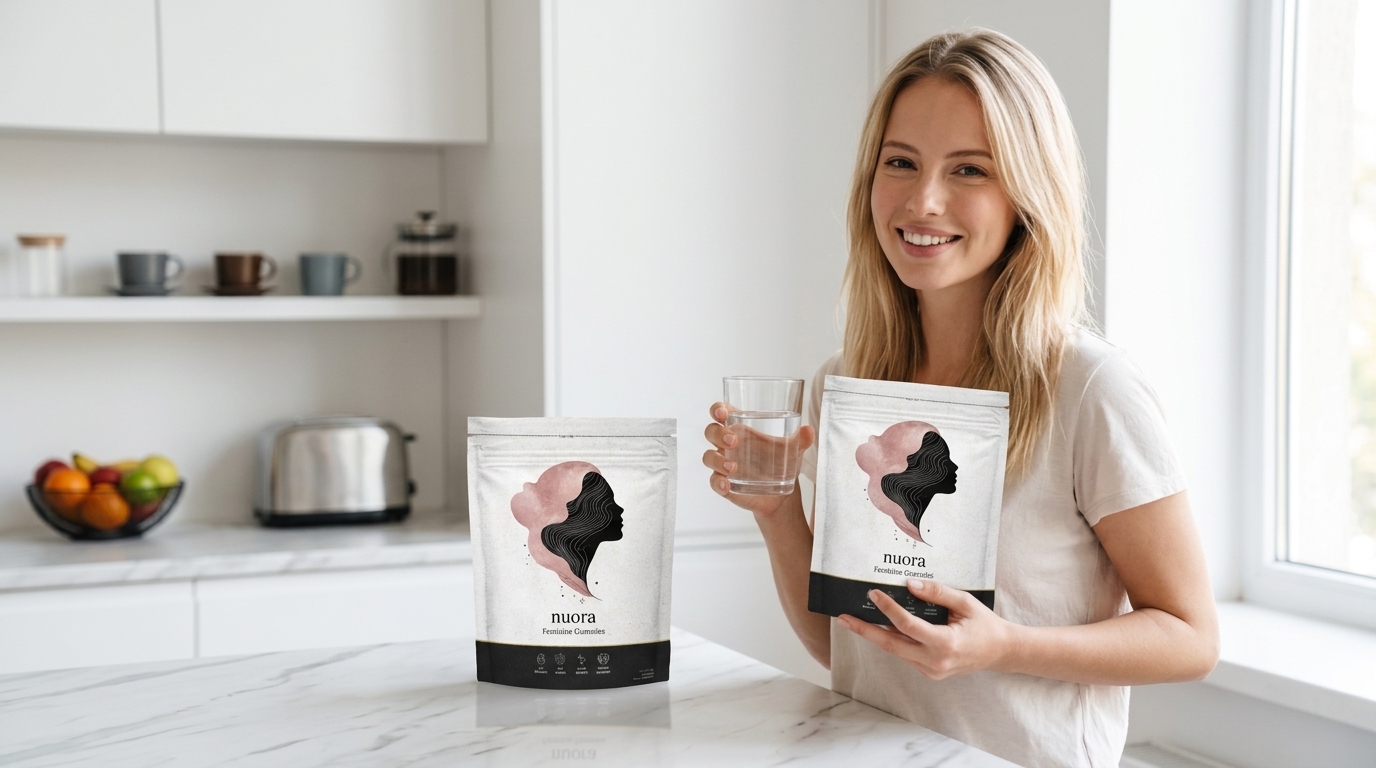 Nuora Vaginal Probiotic Gummy — the only formula with stem-derived bromelain + spore-forming probiotics
